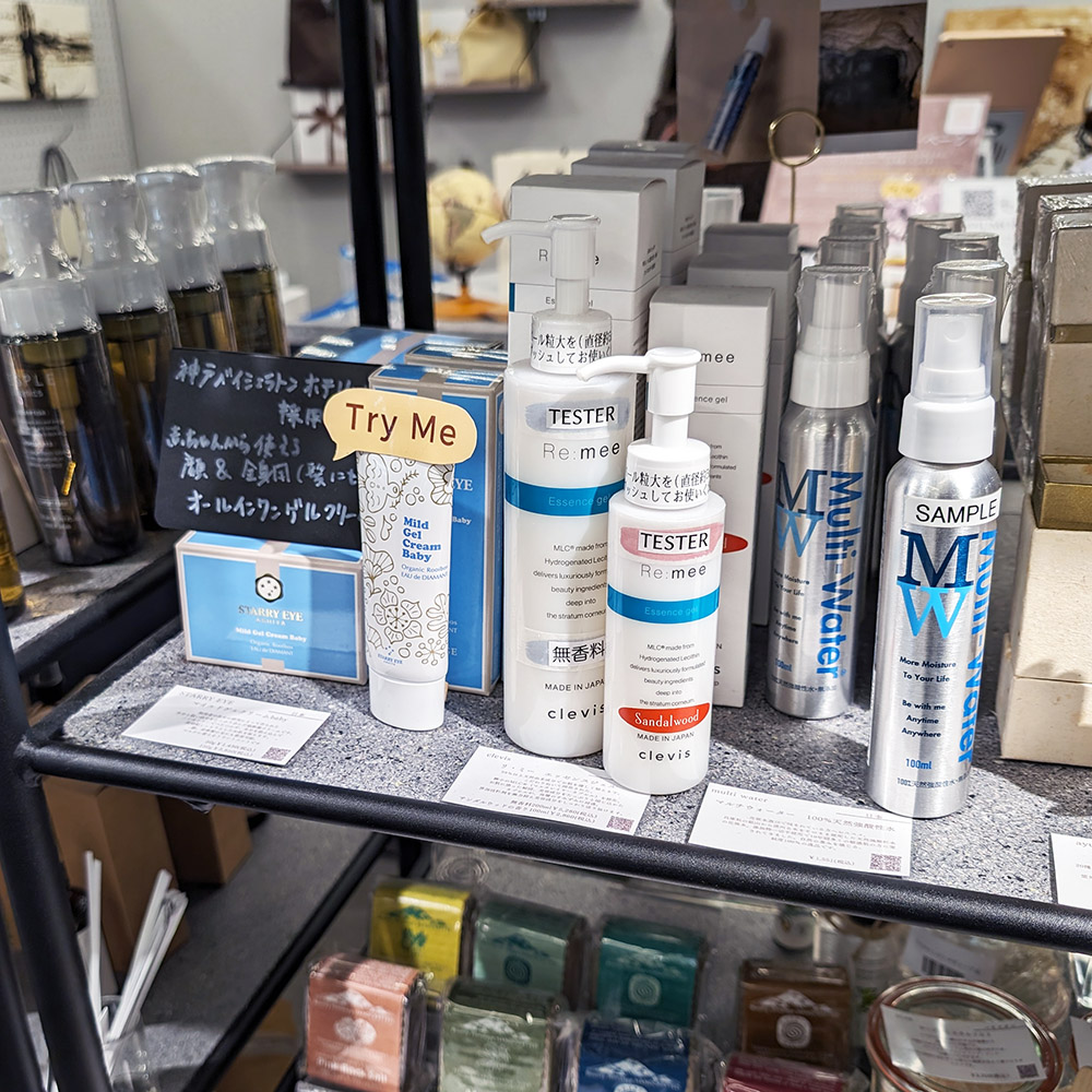 240417東急プラザ原宿「ハラカド」2階エシカルセレクトショップSEPLUMO_clevisクレビス2