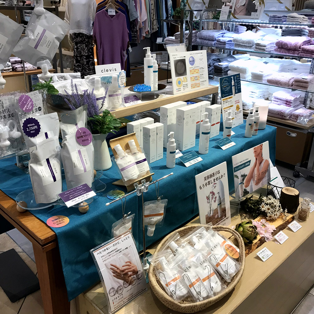 240828川西阪急百貨店_ヘルシーライフ_clevisクレビスポップアップストア_2