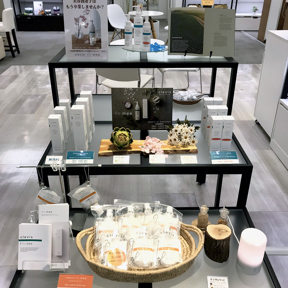 240918千里阪急_3階リラックス&ビューティーコーナー_clevisクレビス_1