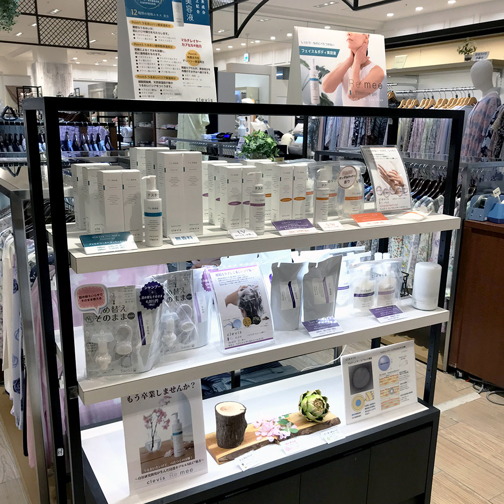 250604西宮阪急百貨店_1階リラクシングイベント_clevisクレビスポップアップショップ_1