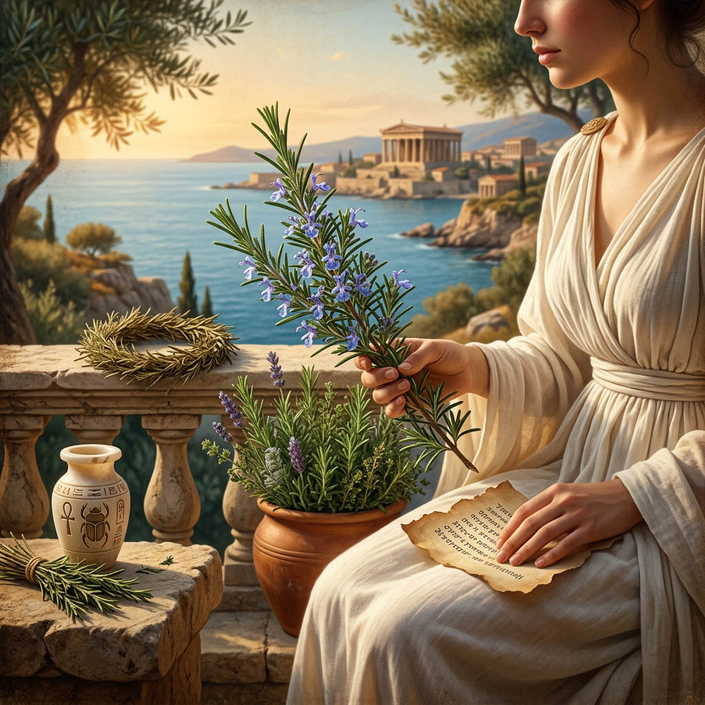 ローズマリーは地中海沿岸を原産とするシソ科のハーブ