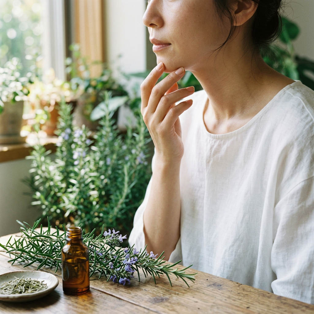 ローズマリーエキスと女性
